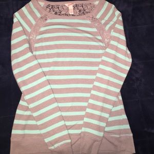 Long Sleeve Lacy Shirt